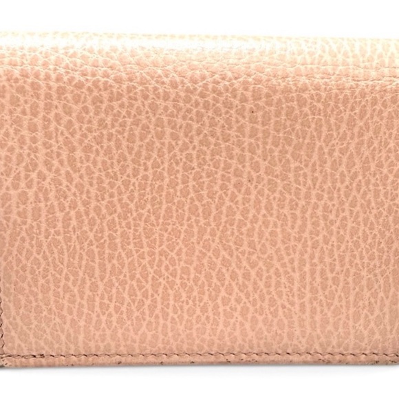 Gucci GG Marmont Wallet Gucci
Pink Leather Card Case Wallet COA - Picture 2 of 11